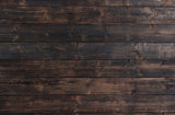 Dark Wood Plank Flatlay
