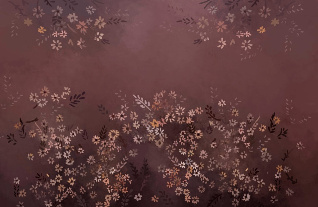 Brown Floral