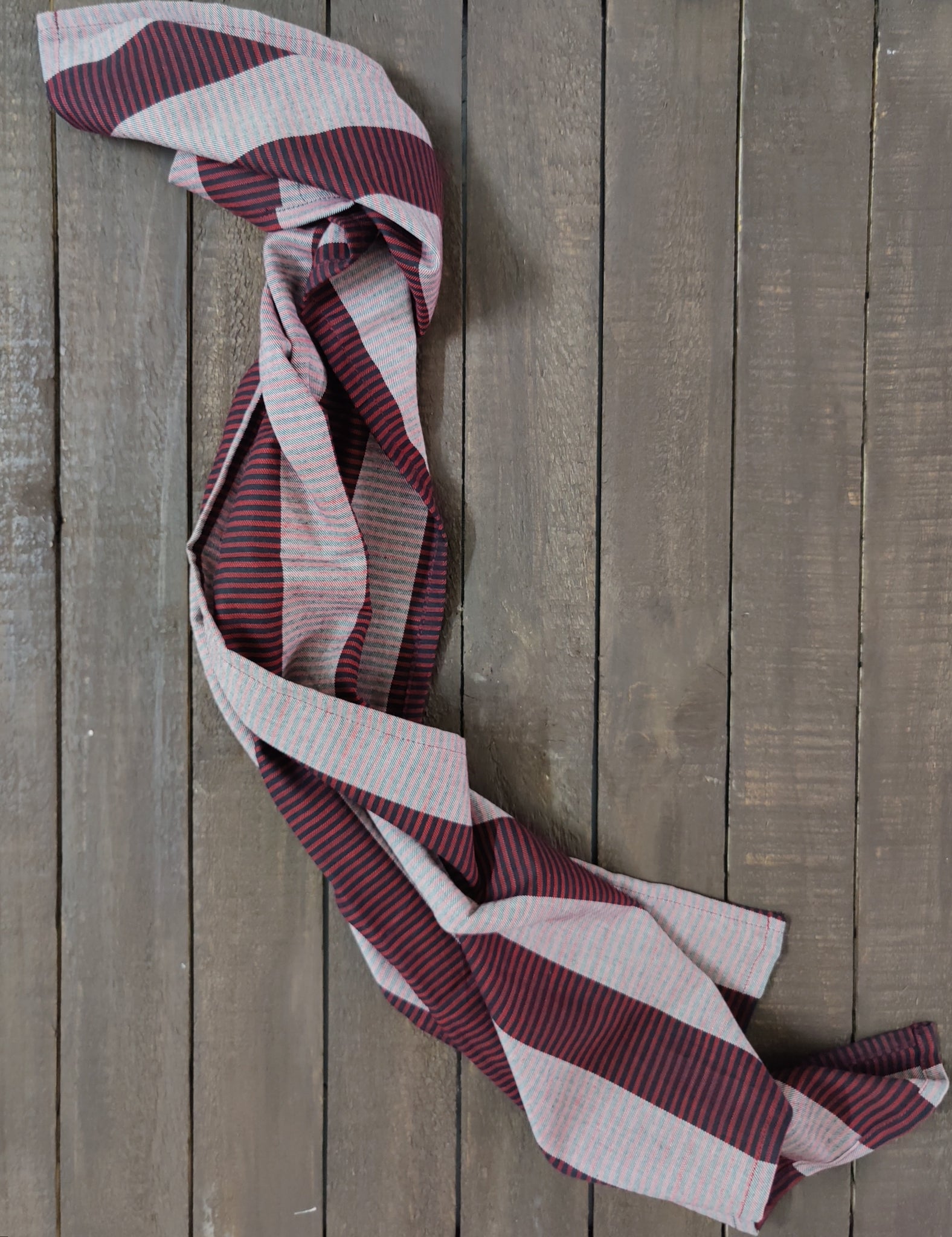 Napkin Maroon Stripes